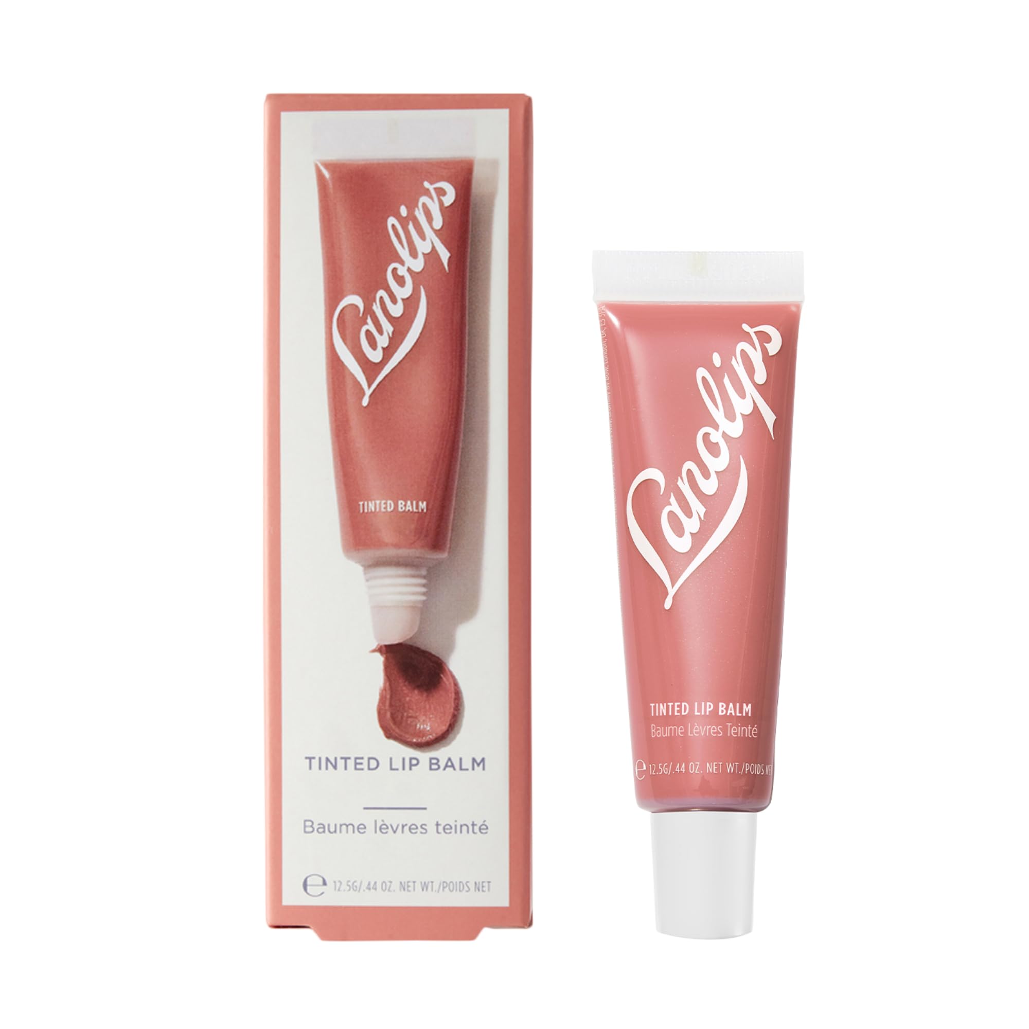 Lanolips Lip Tint & Treat Duo – Tinted Lip Balm Perfect Nude (0.44 oz) & 101 Ointment Coconutter (0.35 oz) for Hydrated, Healthy, and Glossy Lips - Image 3